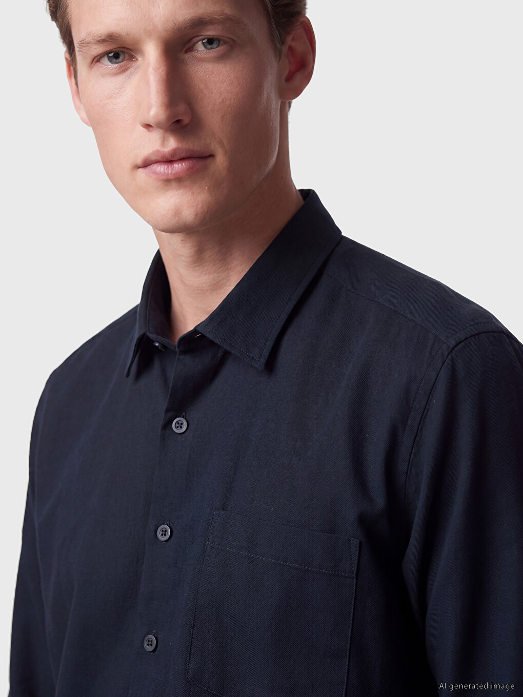 Regular Fit Gabardine Men's Shirt
