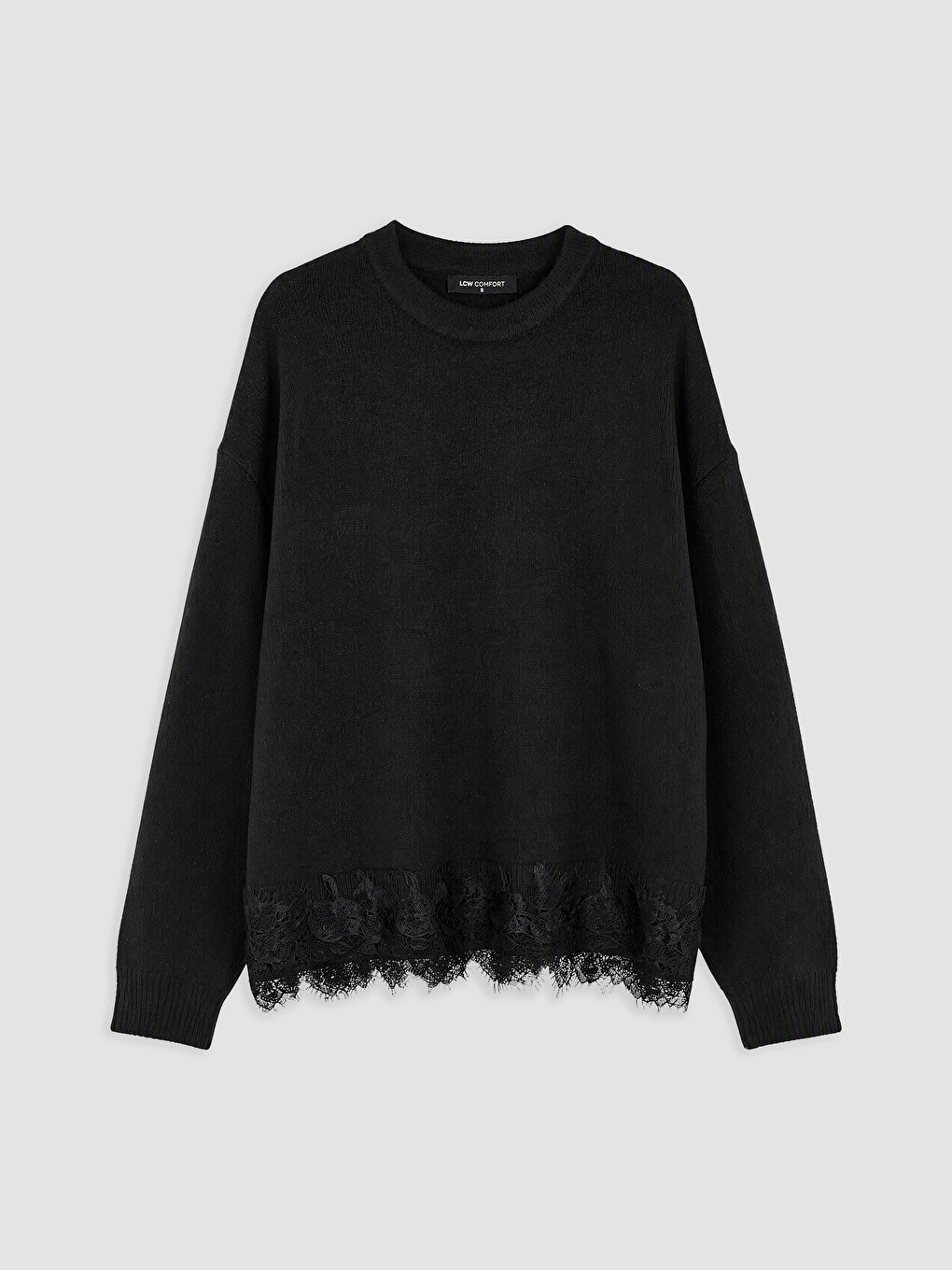 Woman Black Sweater-3