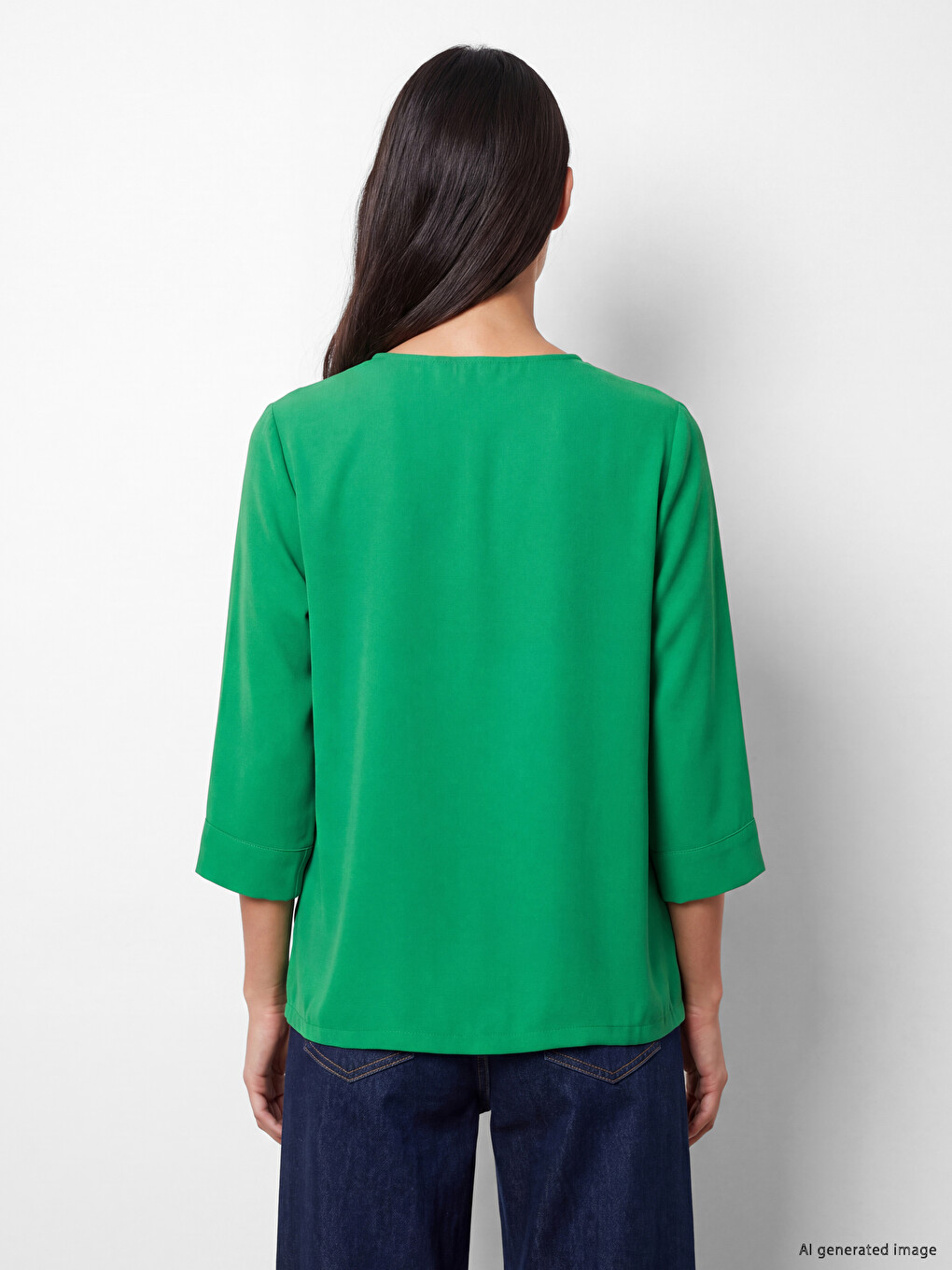 V Neck Blouse-3