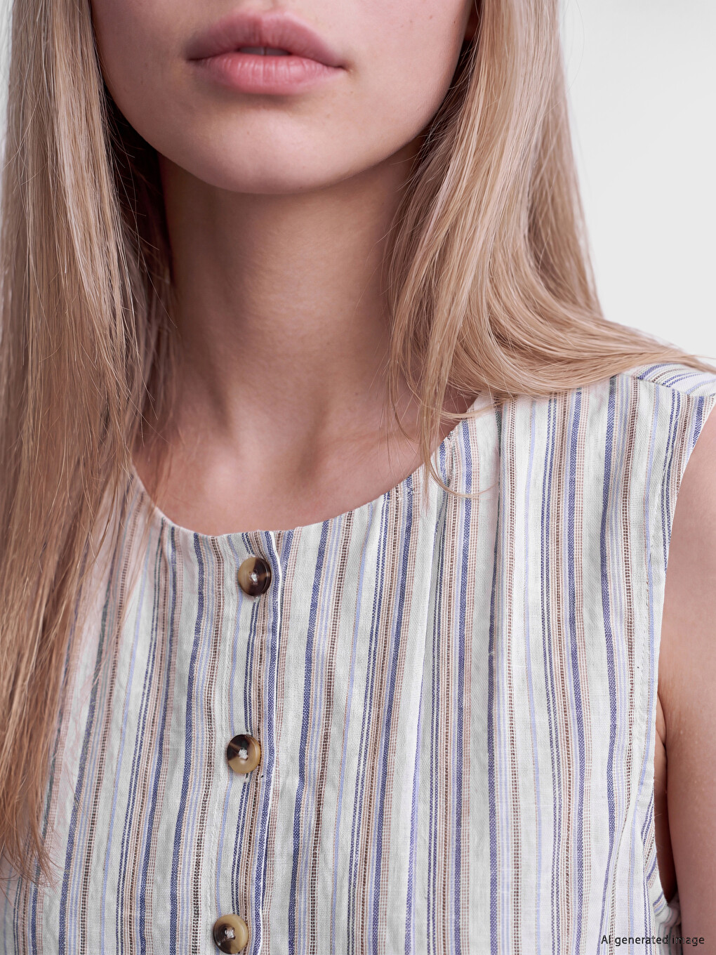 Blouse Bleu Femme-2
