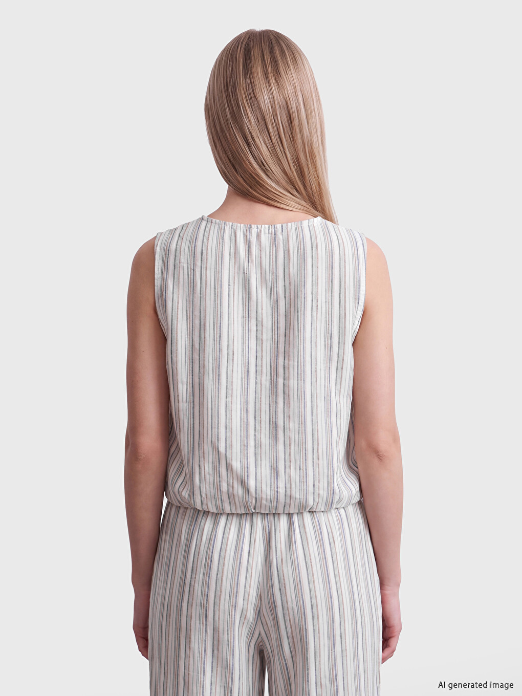 Blouse Bleu Femme-3