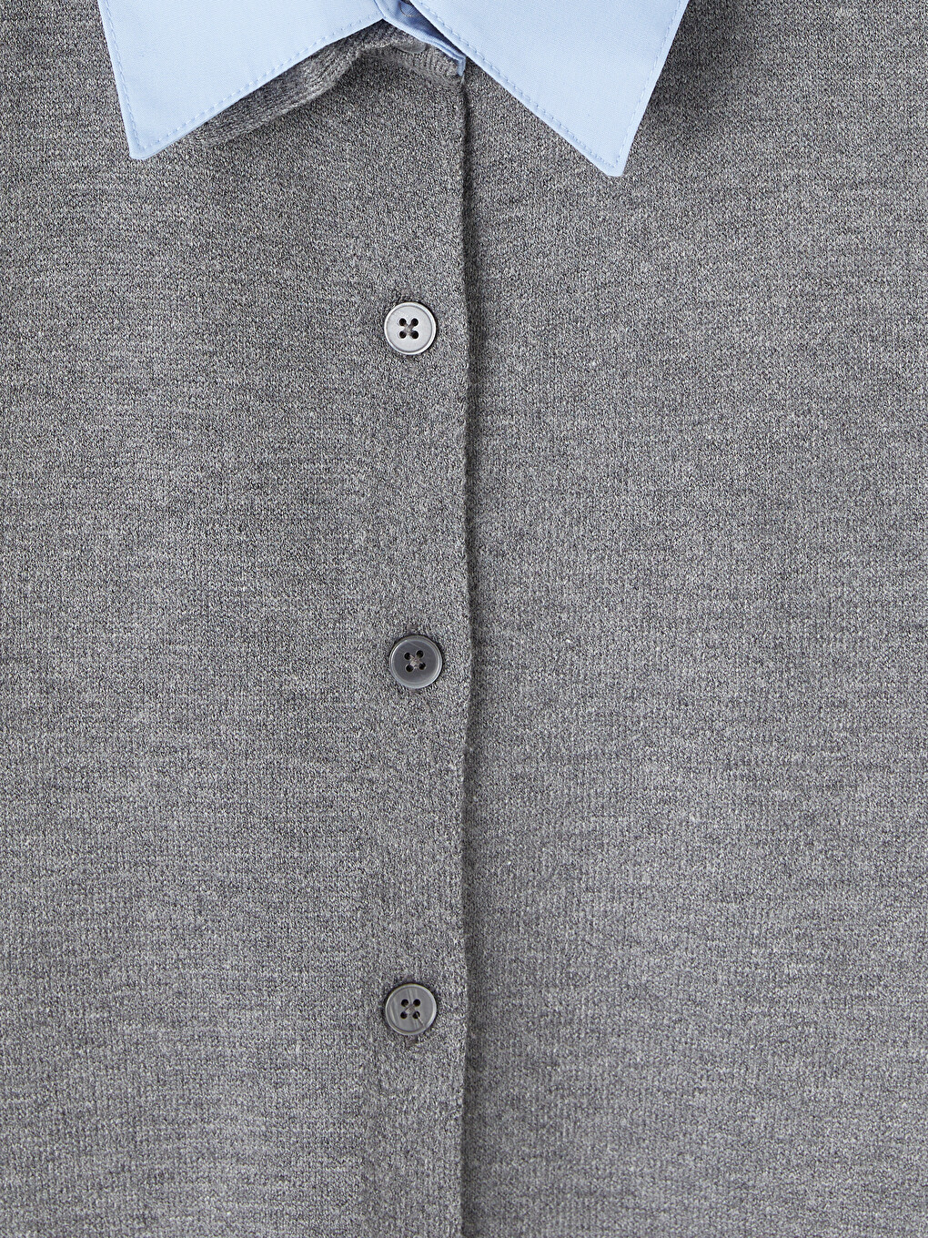 Woman Grey Cardigan-1