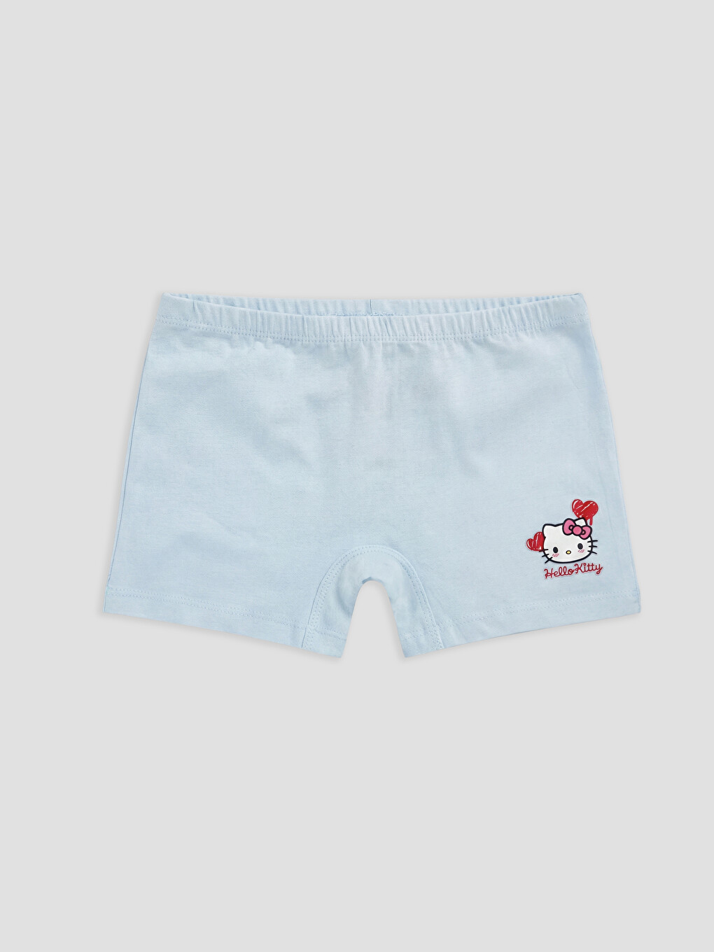 Pembe Kız Çocuk Hello Kitty Baskılı 3'lü Boxer-1