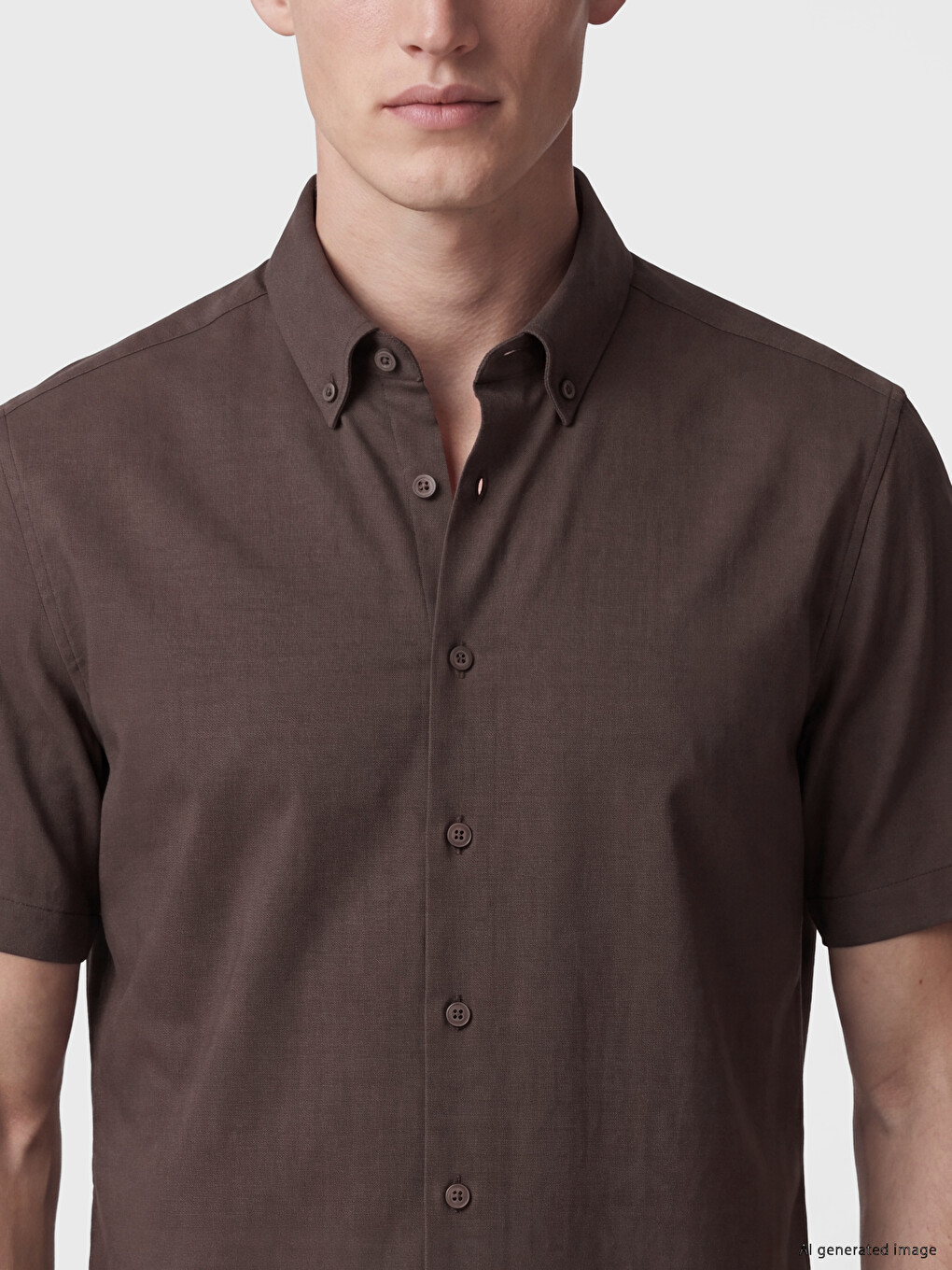 Regular Fit Gabardine Men's Shirt-2