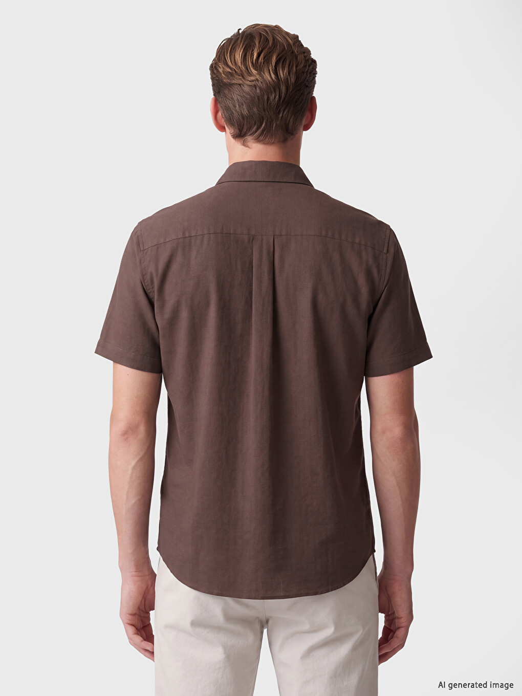 Regular Fit Gabardine Men's Shirt-3