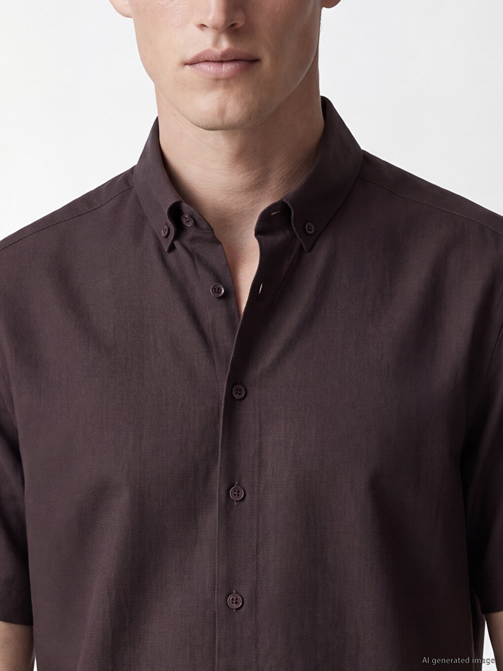 Regular Fit Gabardine Men's Shirt-2