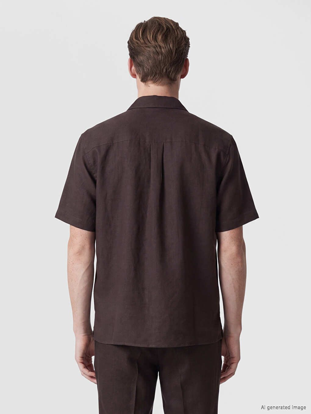 Regular Fit Gabardine Men's Shirt-3