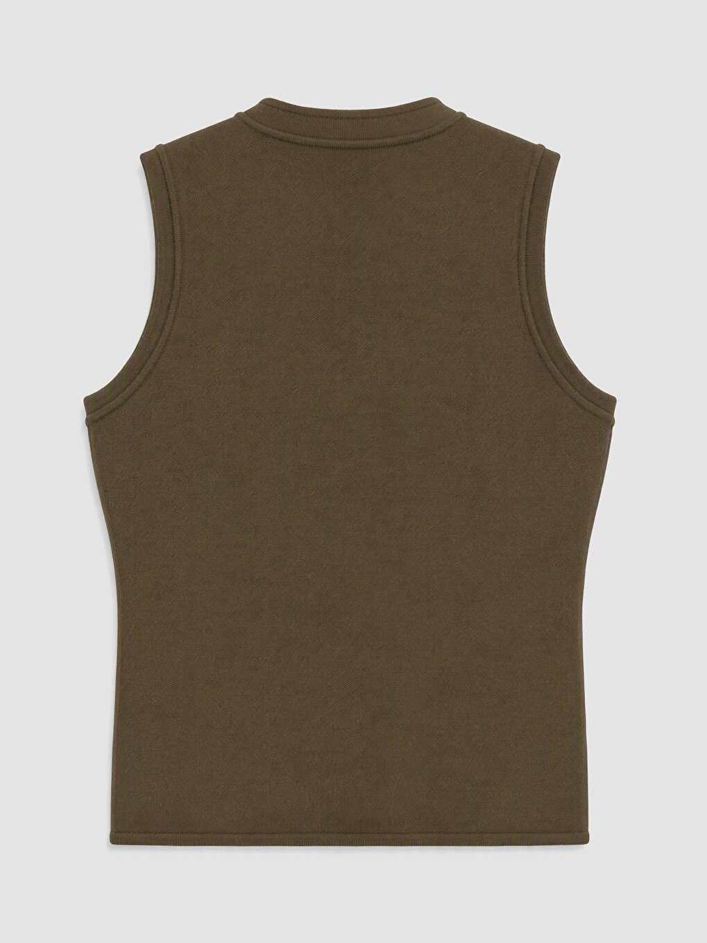 Baseball Collar Women's Knitwear Gilet-6