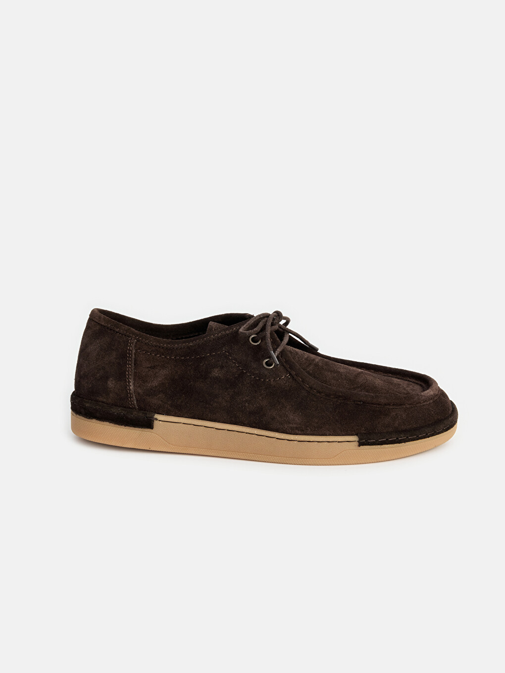 Kahverengi Süet Erkek Loafer-1