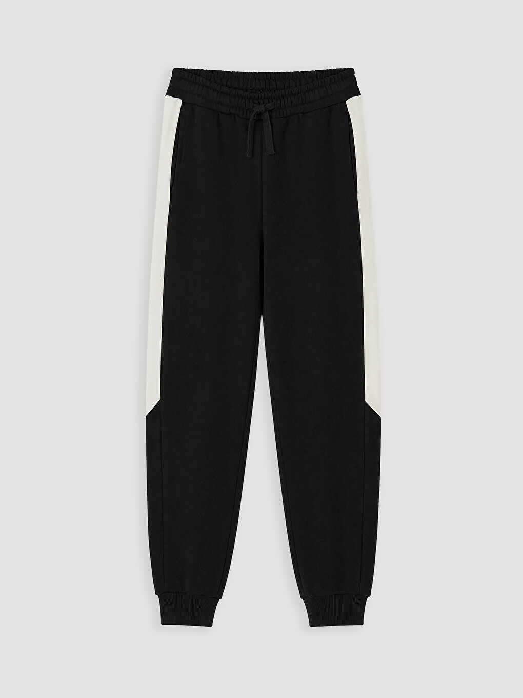 Siyah Şerit Detaylı Erkek Çocuk Jogger Eşofman Altı