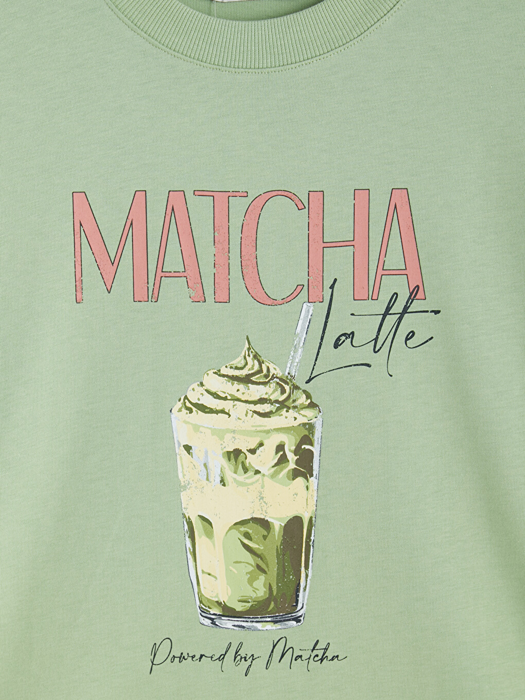 Printed %100 Cotton Women's T-shirt-2