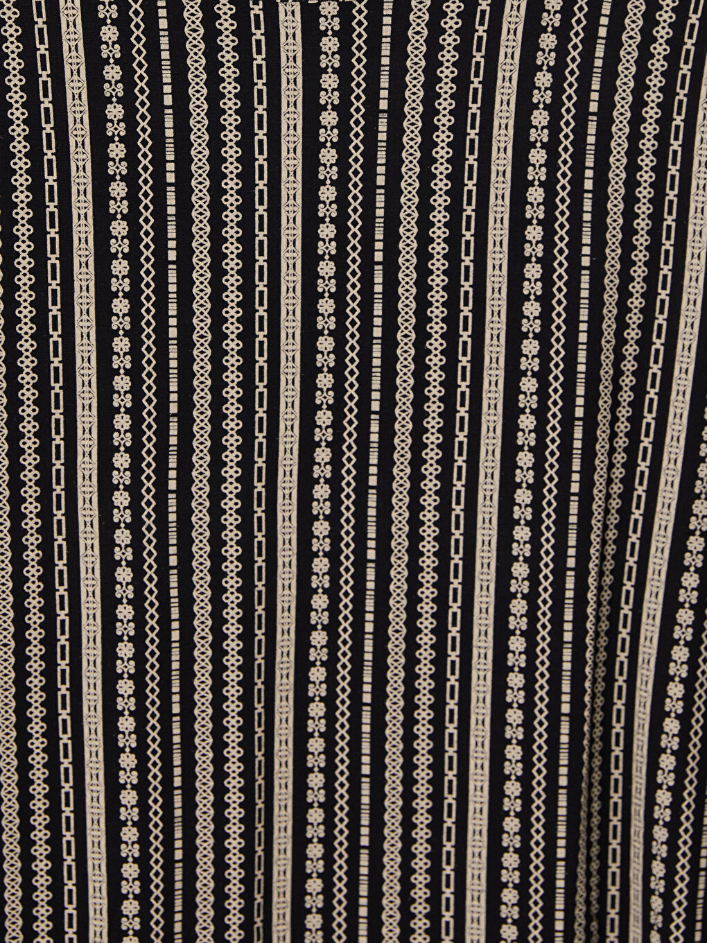 Crew Neck Patterned Women's Tunic-6
