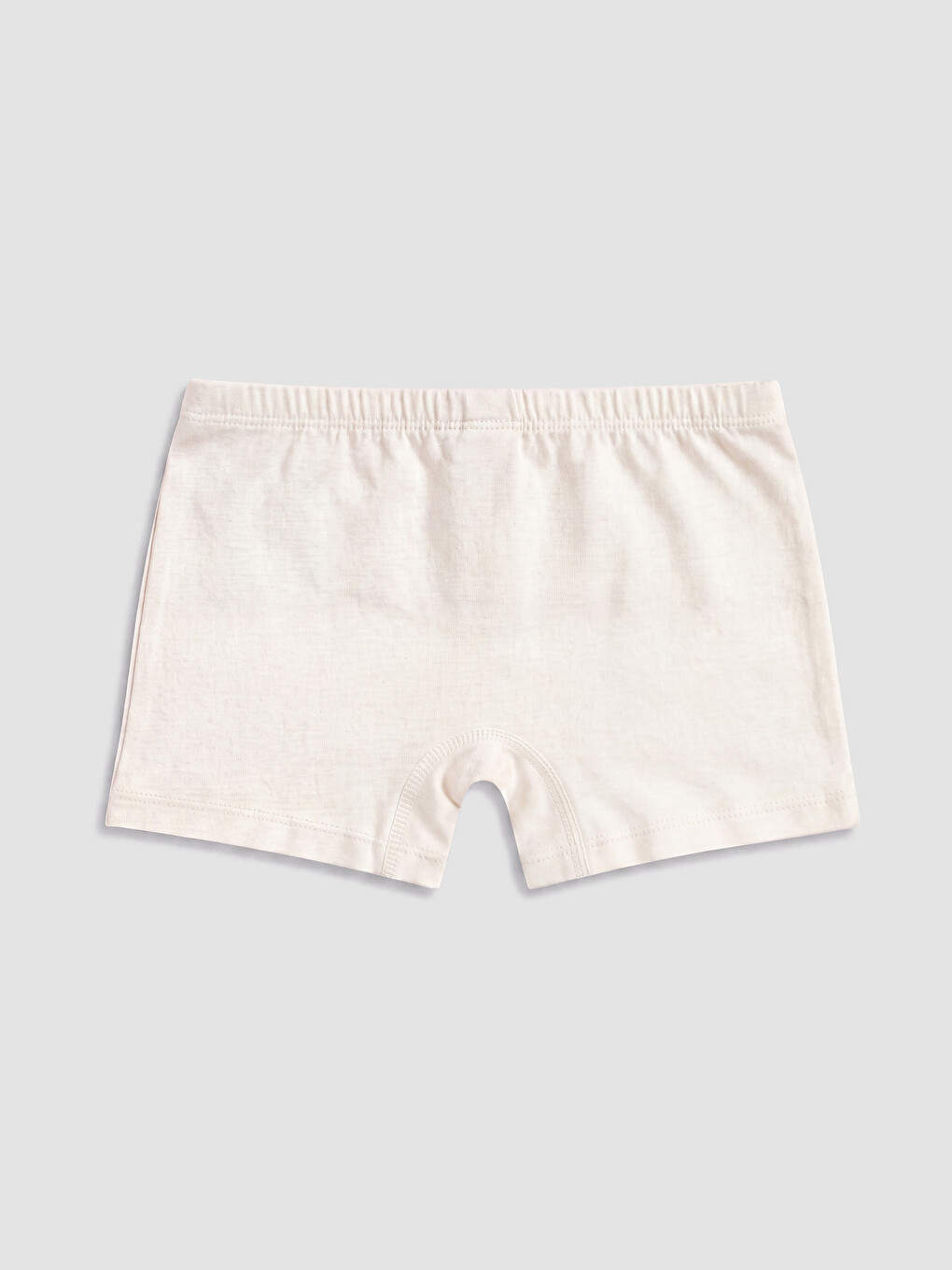 Ekru Baskılı Kız Çocuk Boxer-1