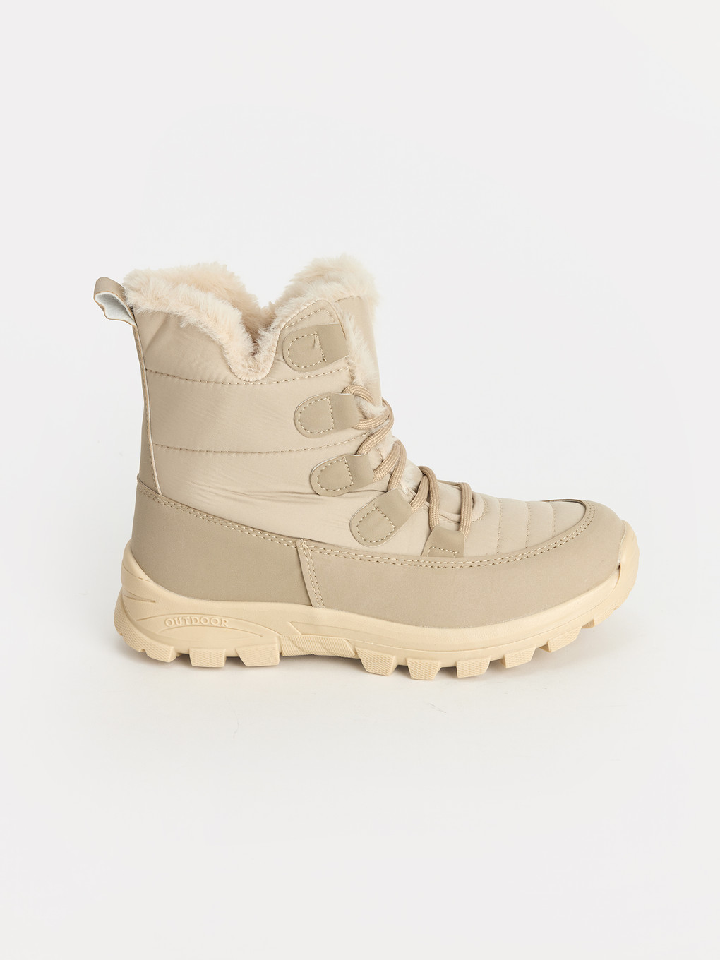 Woman Beige Boots-1