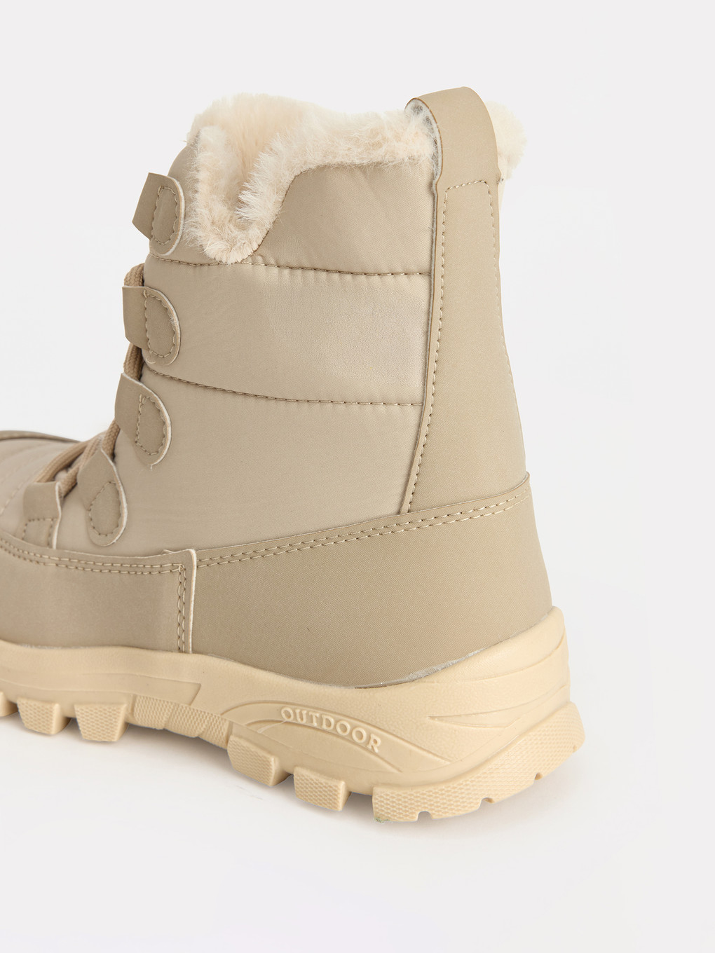 Woman Beige Boots-2