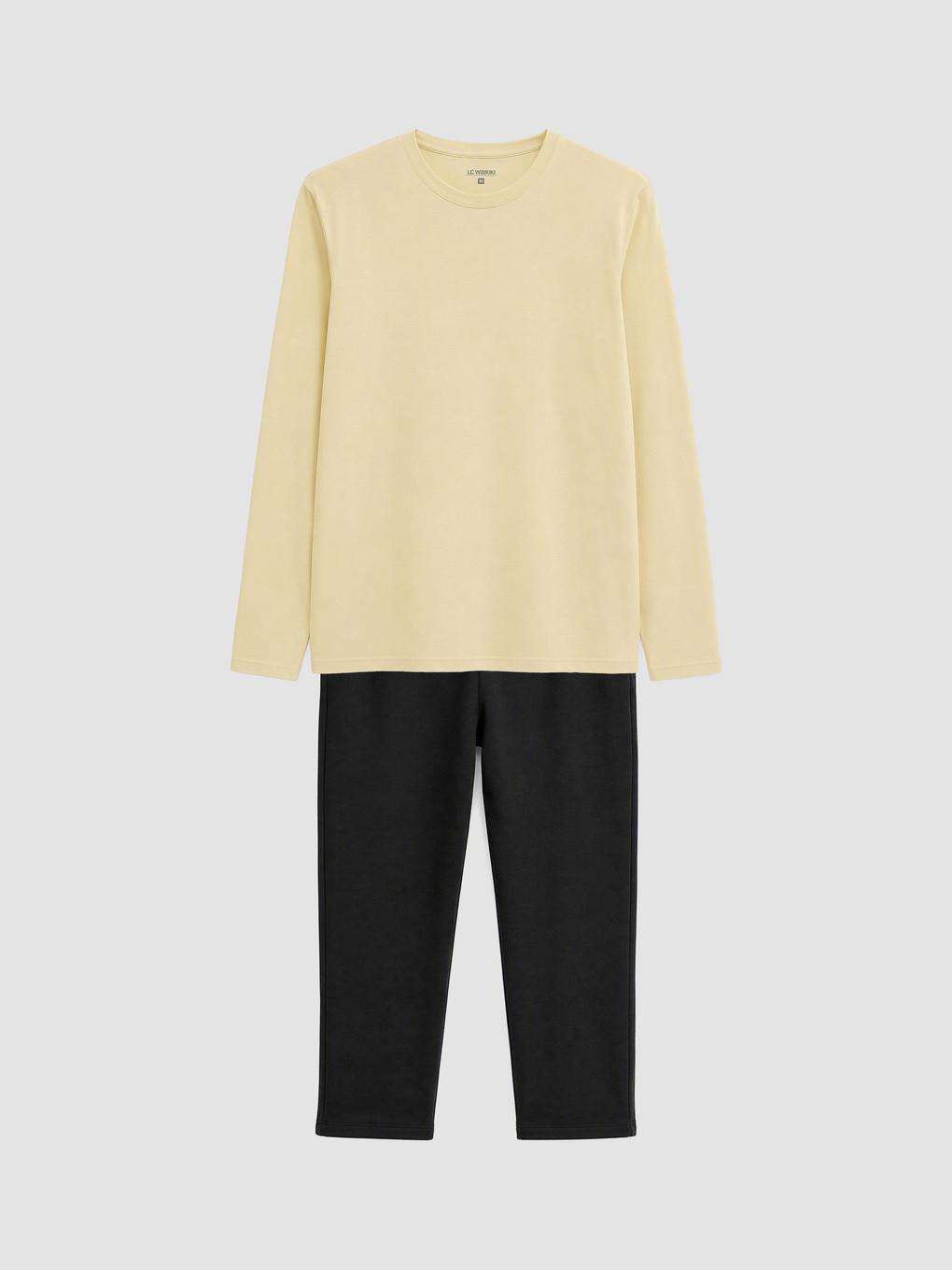 Crew Neck Men's Pyjamas Set
