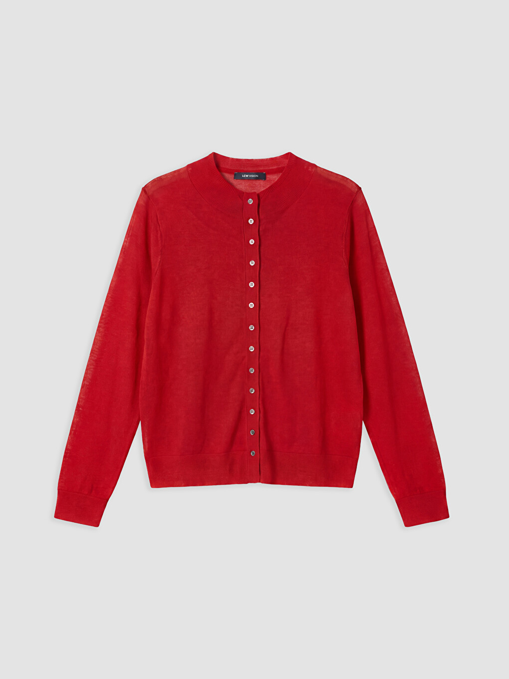 Crew Neck Women's Knitwear Cardigan-4