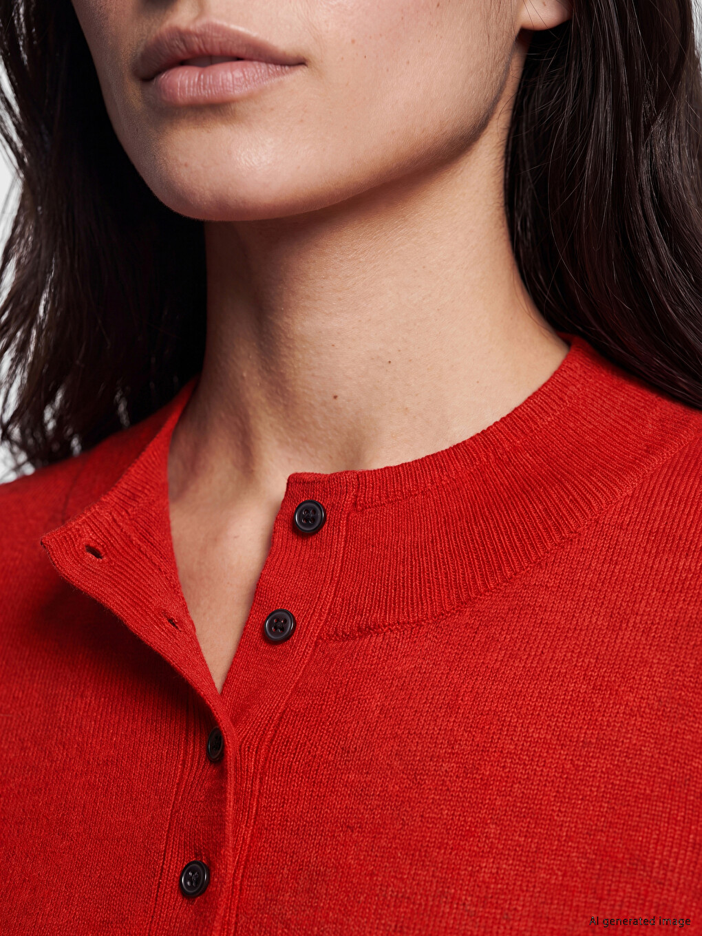 Crew Neck Women's Knitwear Cardigan-2