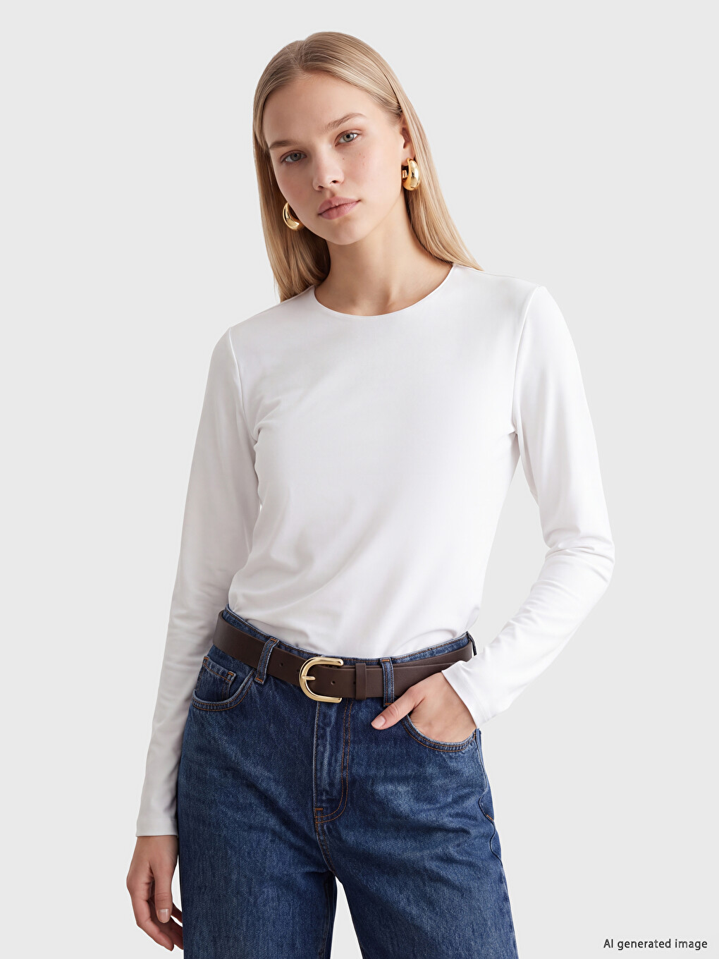 Crew Neck Women's Body