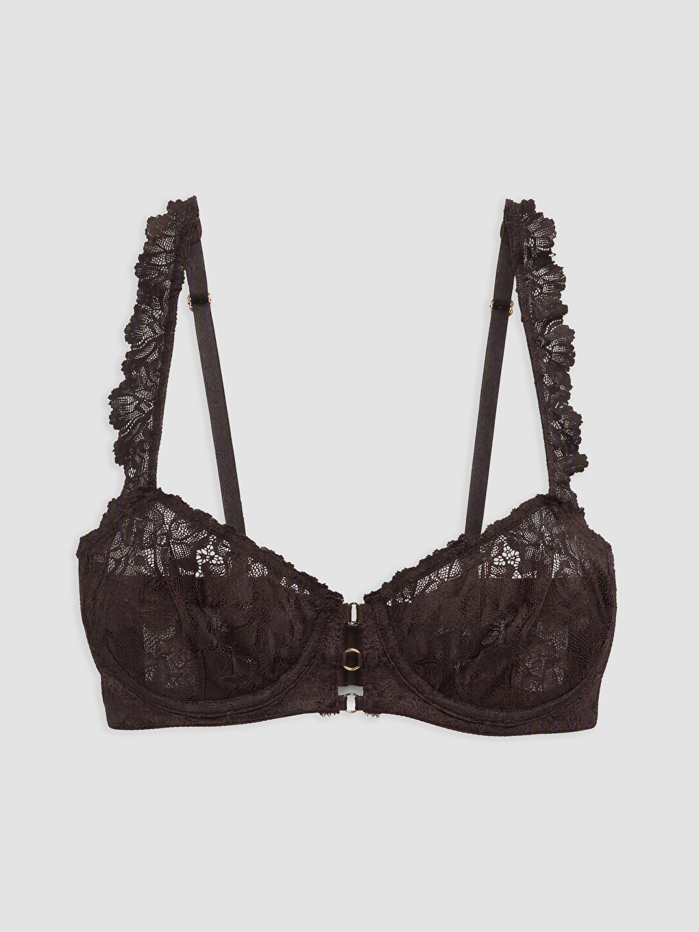 Wired Non Padded Lace Fancy Bra