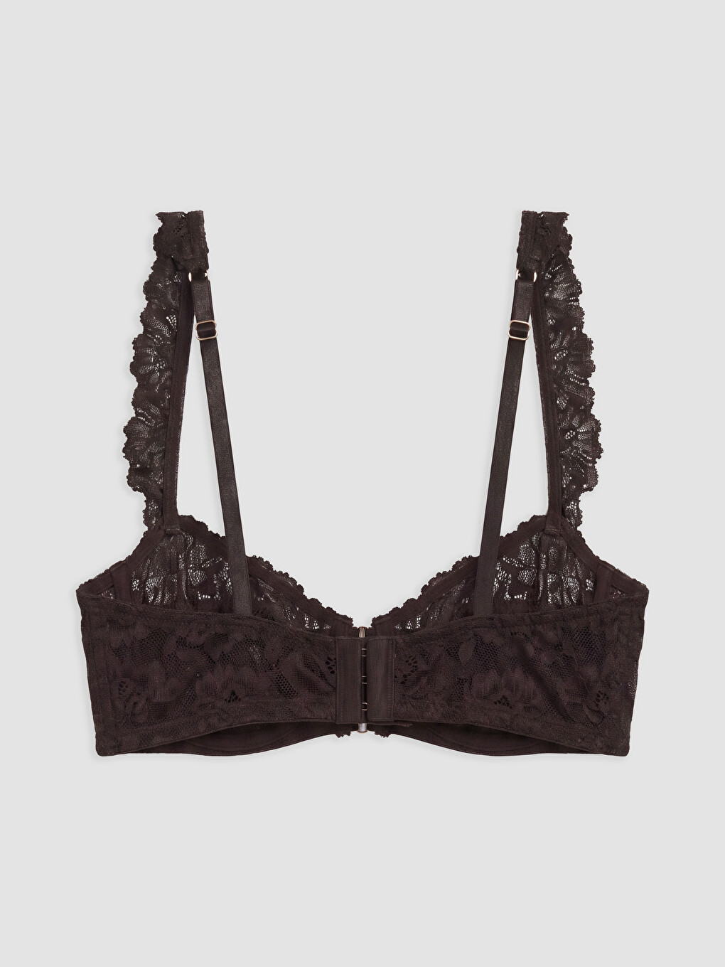 Wired Non Padded Lace Fancy Bra-1