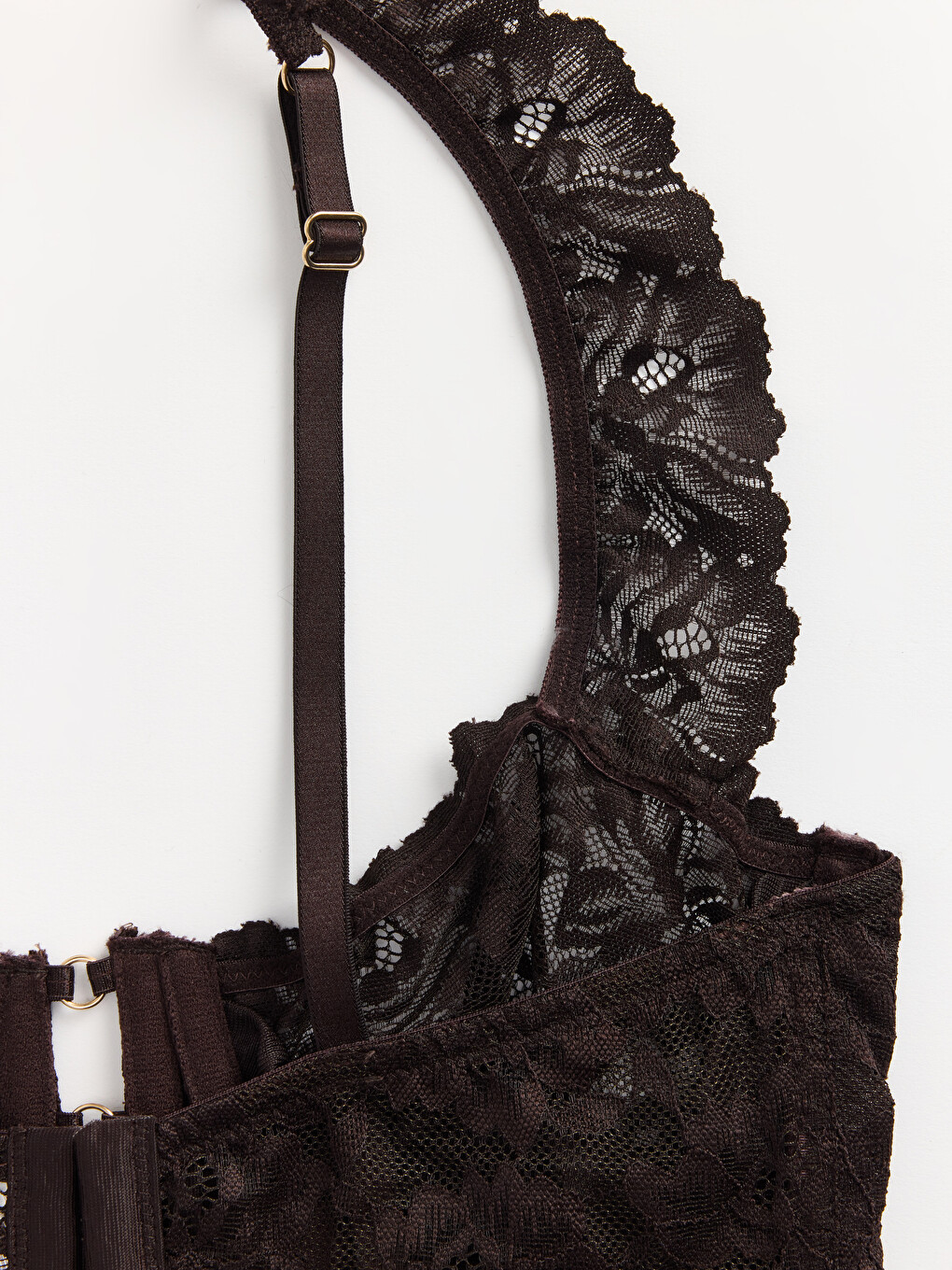 Wired Non Padded Lace Fancy Bra-3