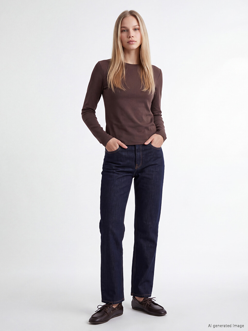 Crew Neck Women's Body-1