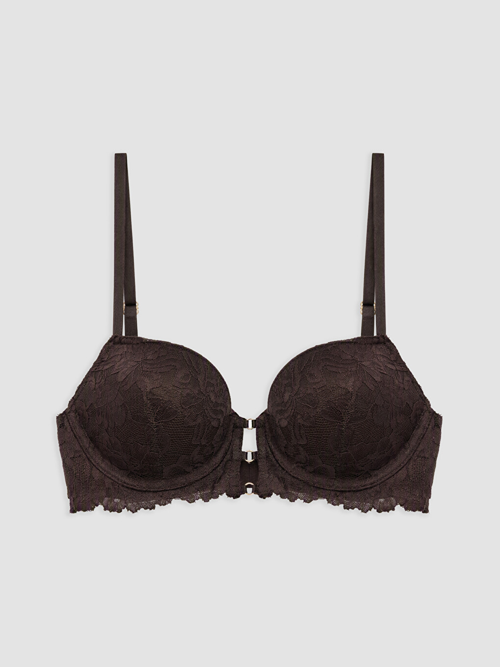 Wired Padded Lace Fancy T-shirt Bra