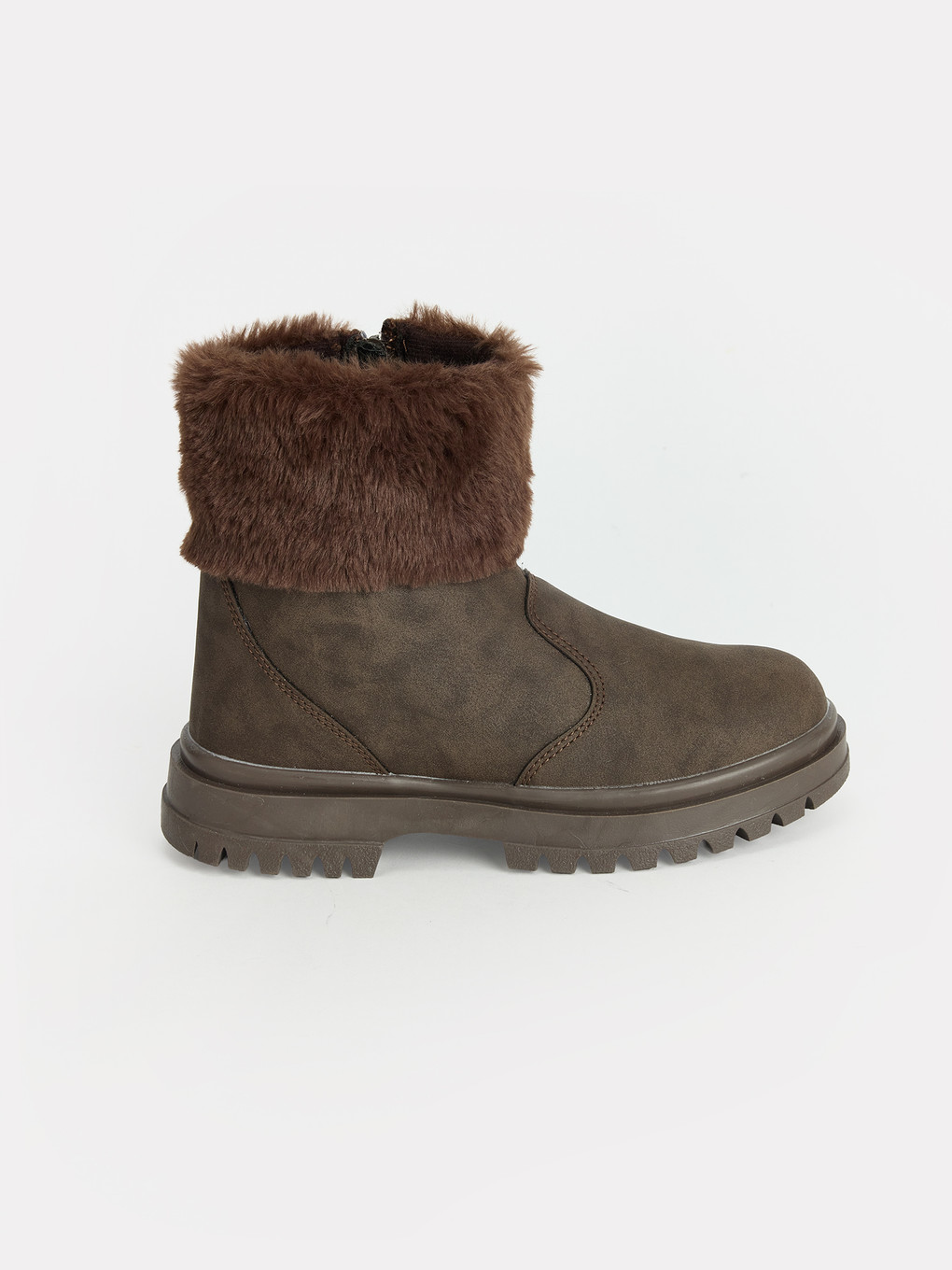 Girl Brown Boots-1