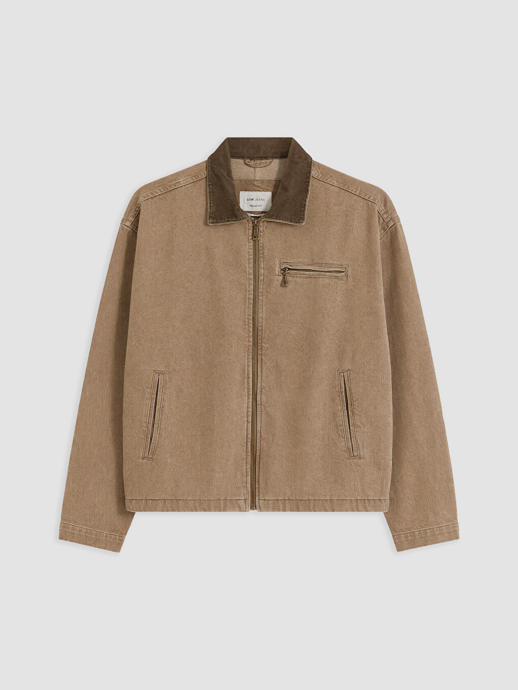 Loose Fit Men's Jean Jacket