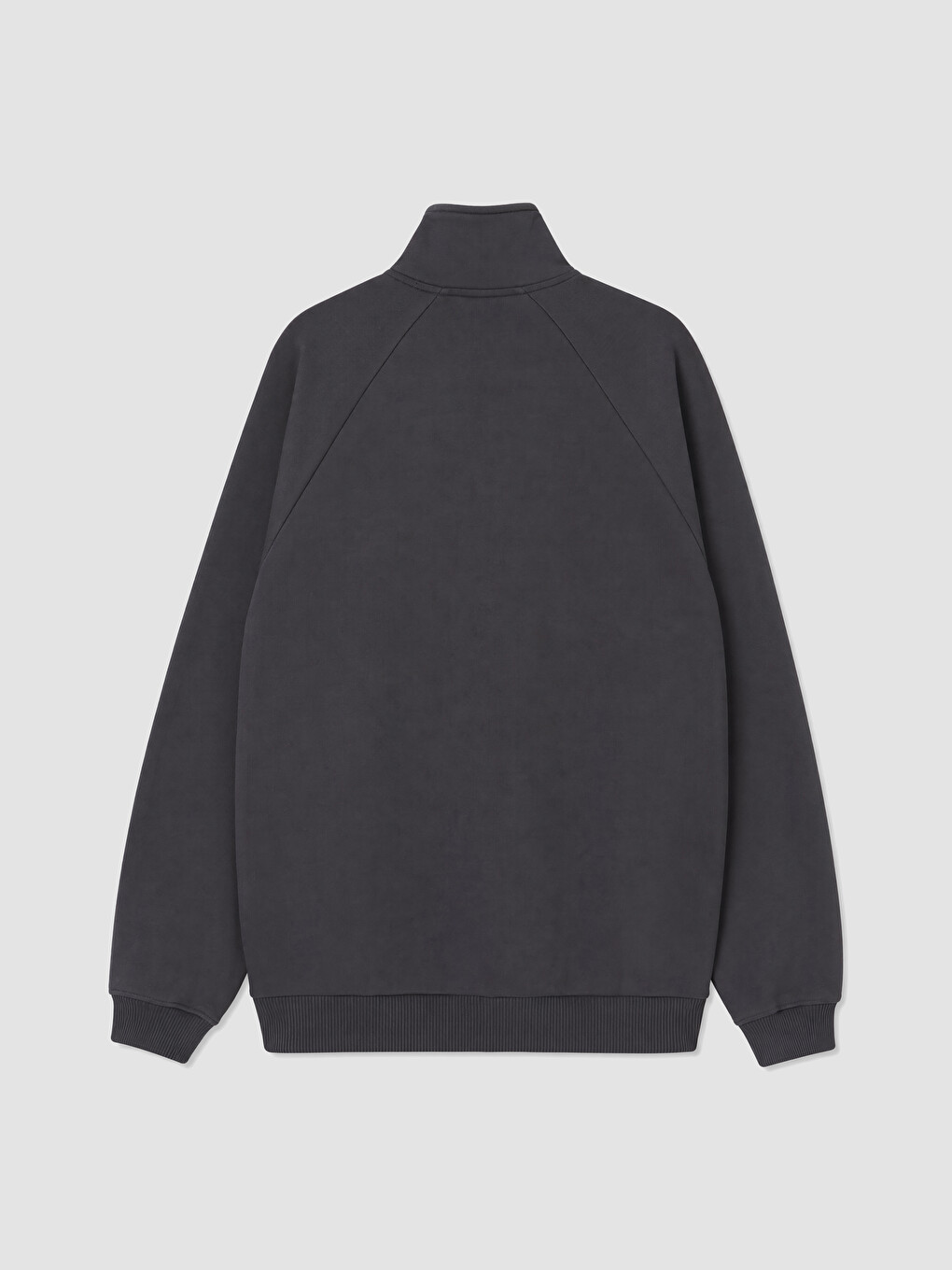 Antrasit Dik Yaka Baskılı Erkek Çocuk Sweatshirt-2
