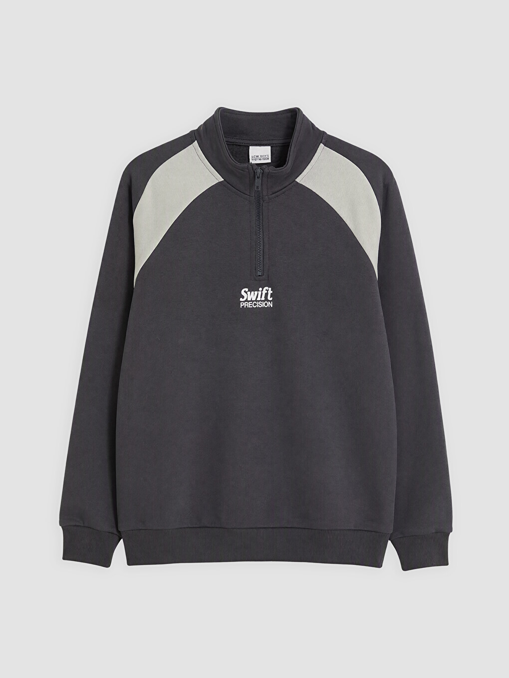 Boy Anthracite Sweatshirt-1