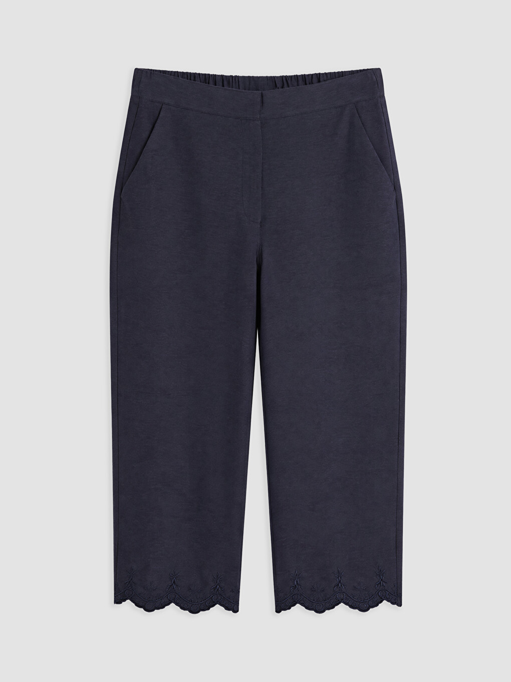 Pantaloni Capri Bleumarin Femeie