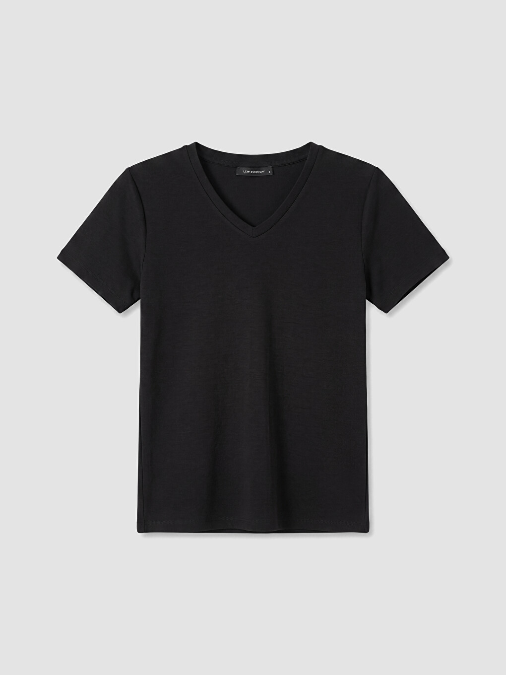 V Neck Soft Touch Women's T-shirt-4