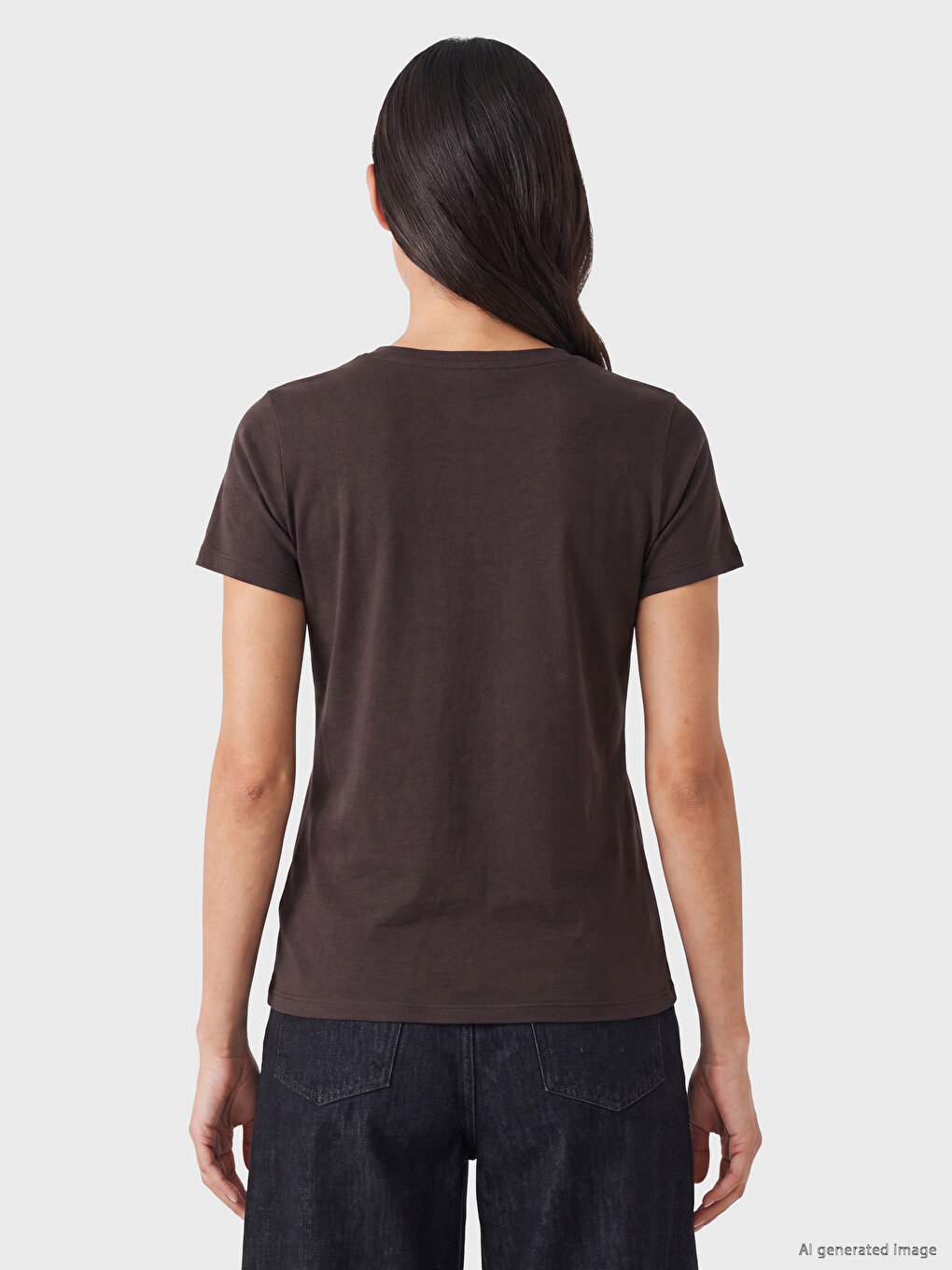 T-shirt Me Jakë V Për Gra-3