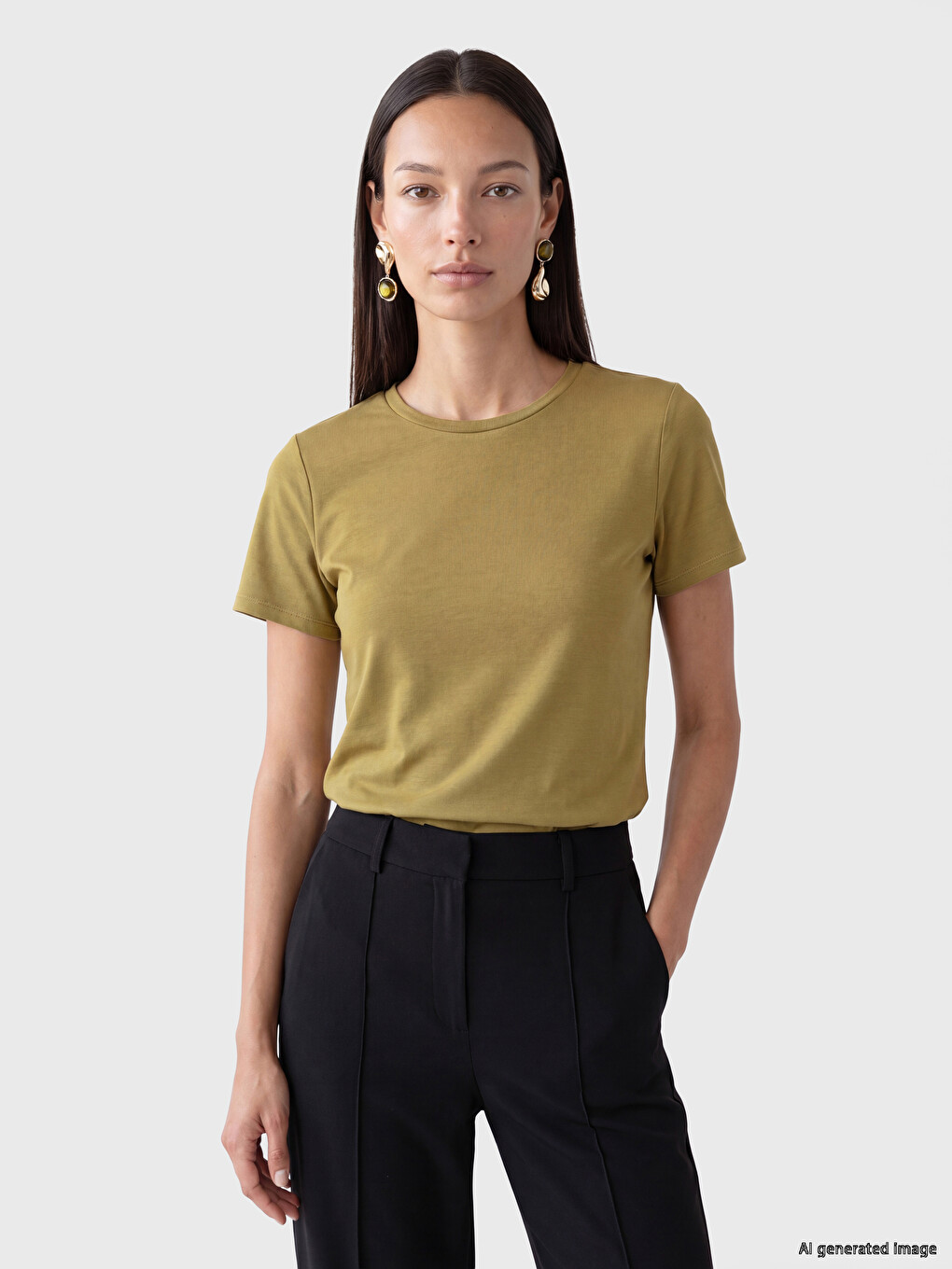 Crew Neck Women's T-shirt