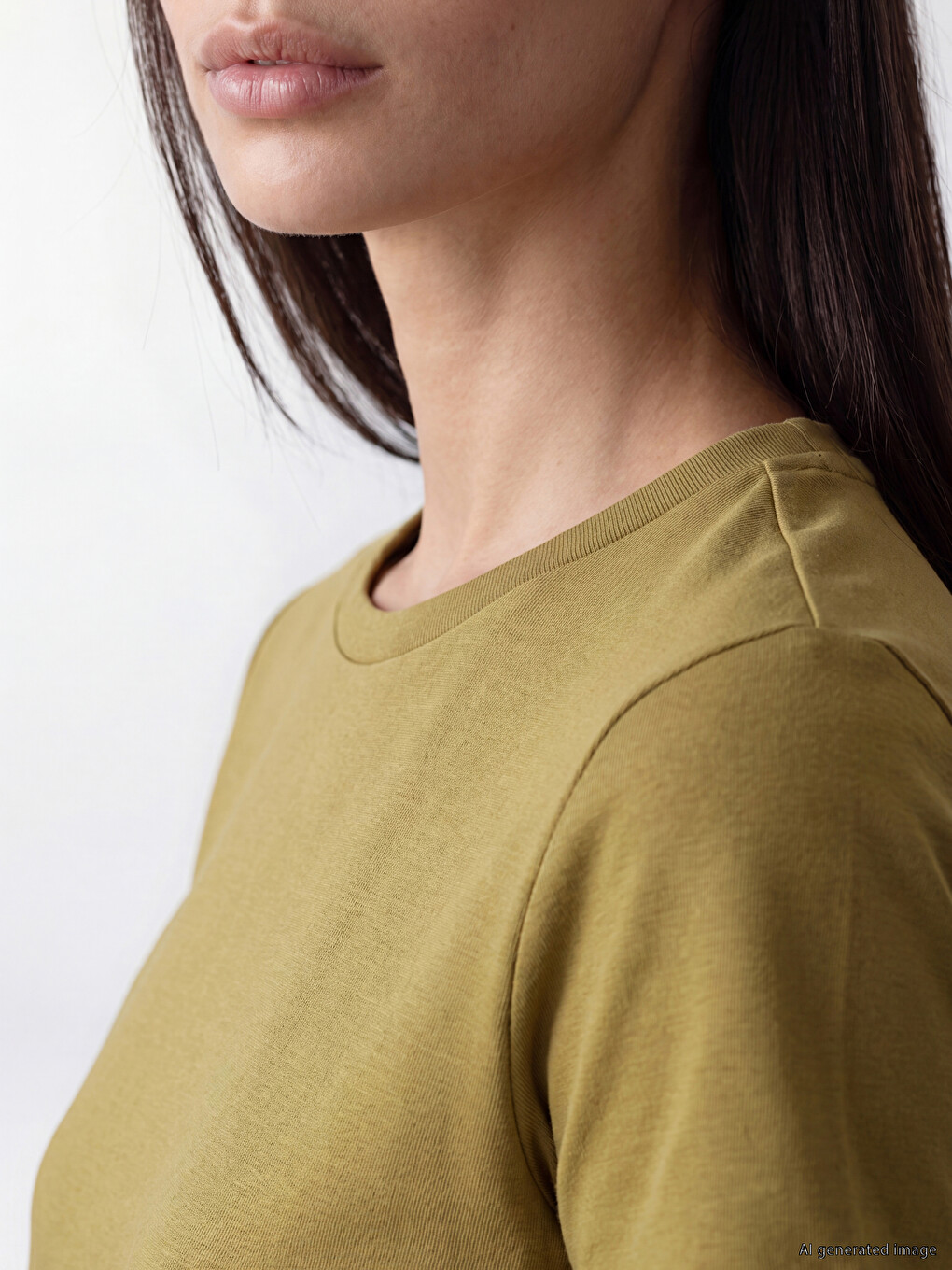 Crew Neck Women's T-shirt-2