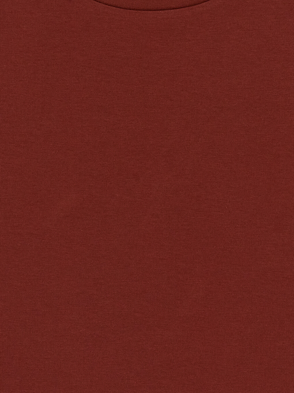 Bordo Bisiklet Yaka Kadın Tişört-1