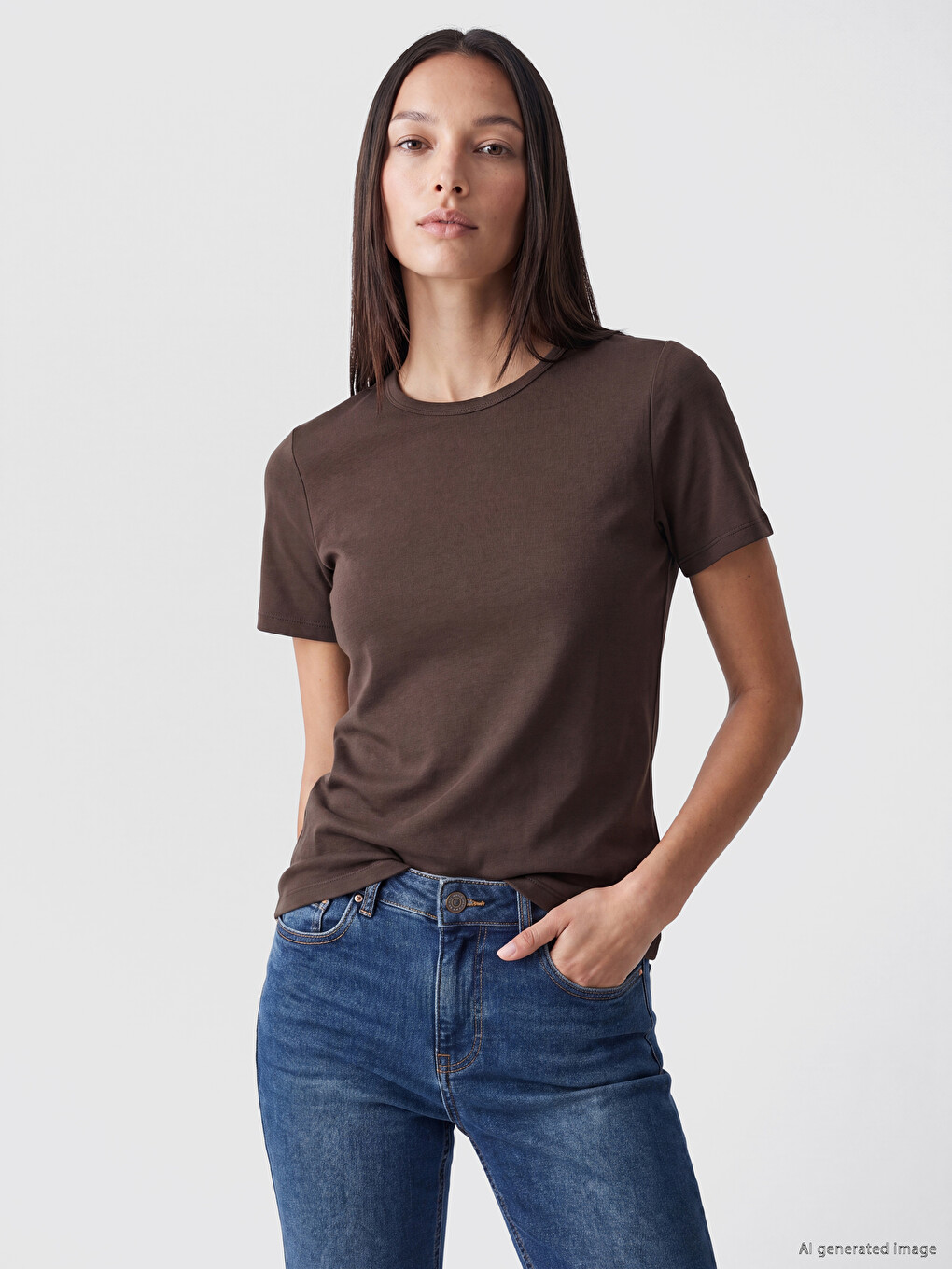 Crew Neck Women's T-shirt