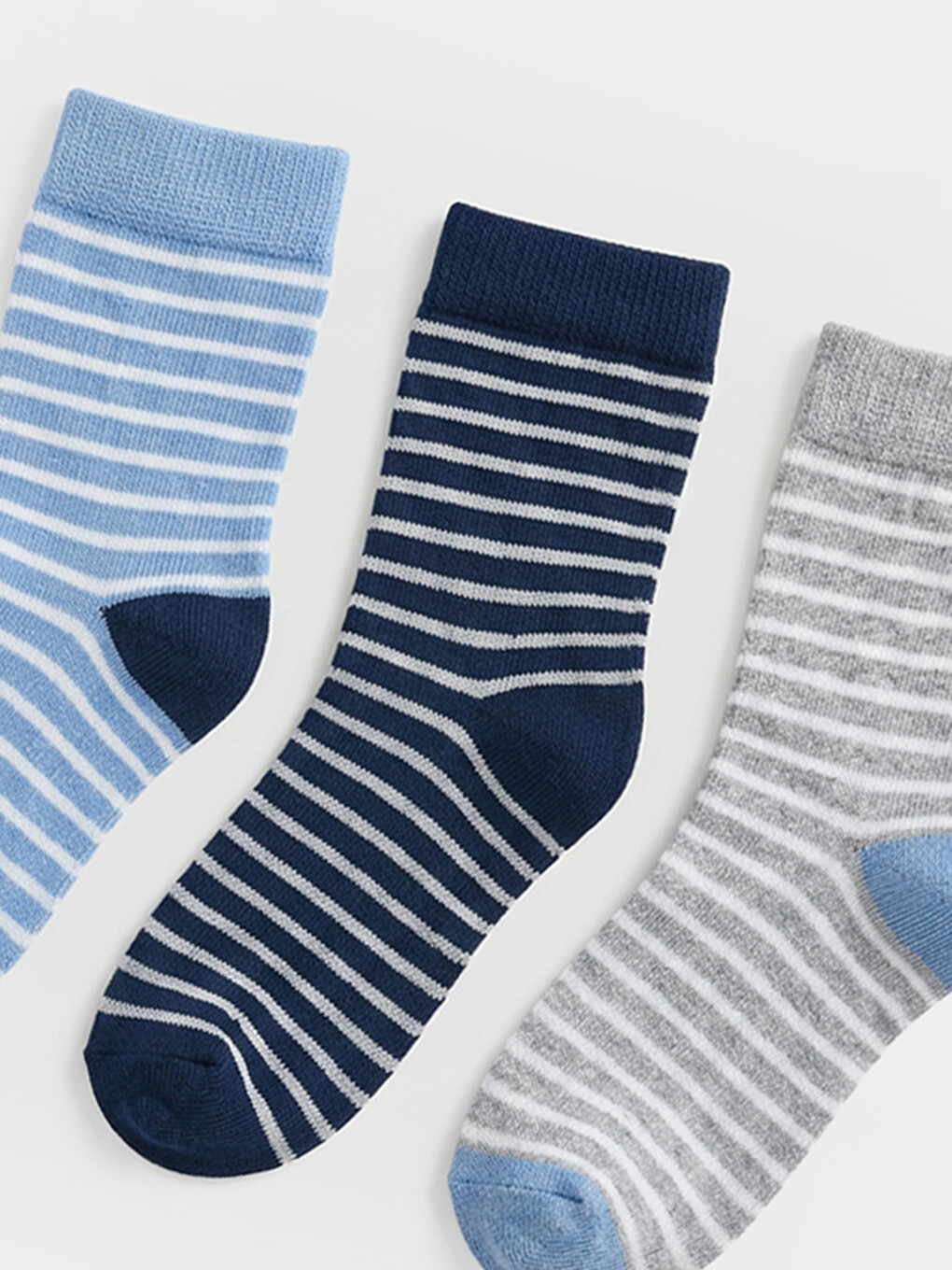 Striped Boys' Ankle Socks 3-pack-1