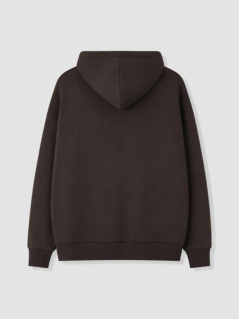 Woman Brown Zip-up Sweatshirt-2