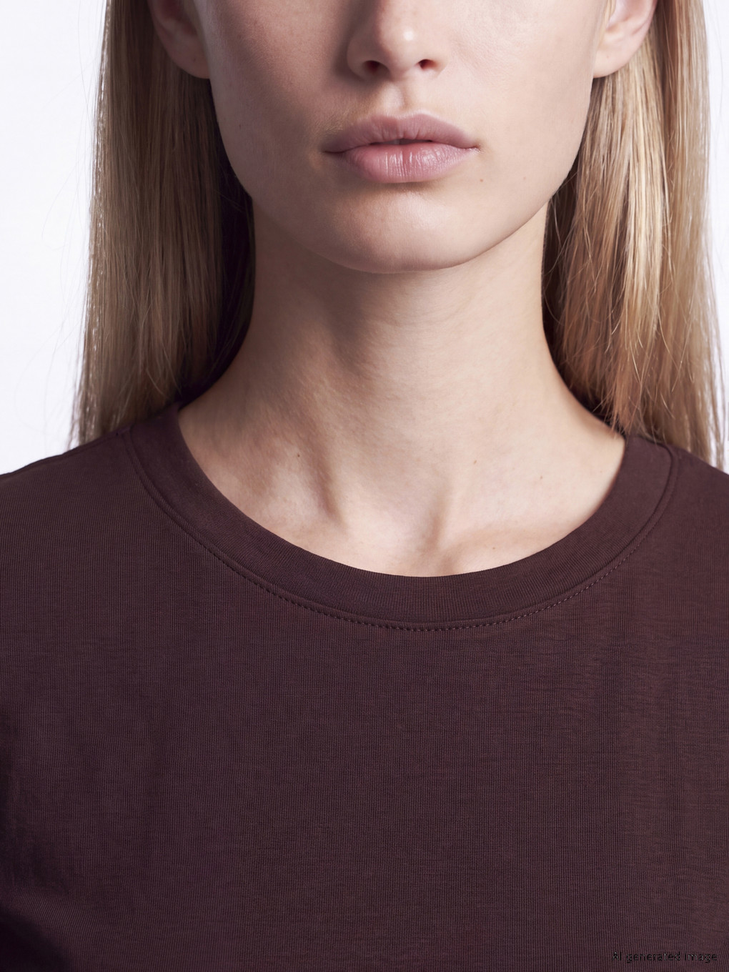 Crew Neck Soft Touch Women's T-shirt-3