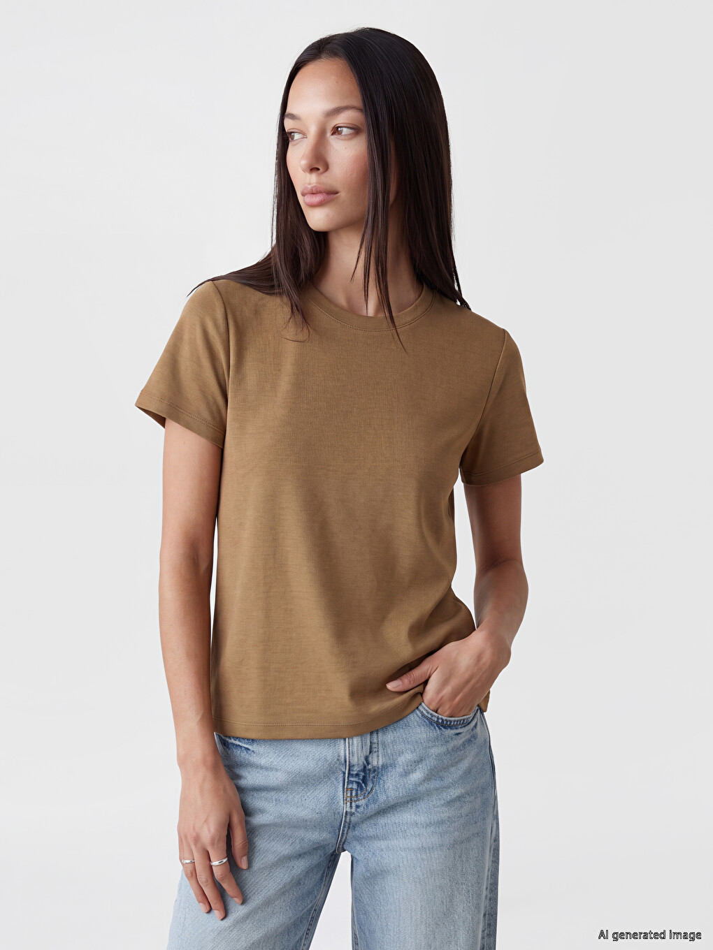 Crew Neck Soft Touch Women's T-shirt