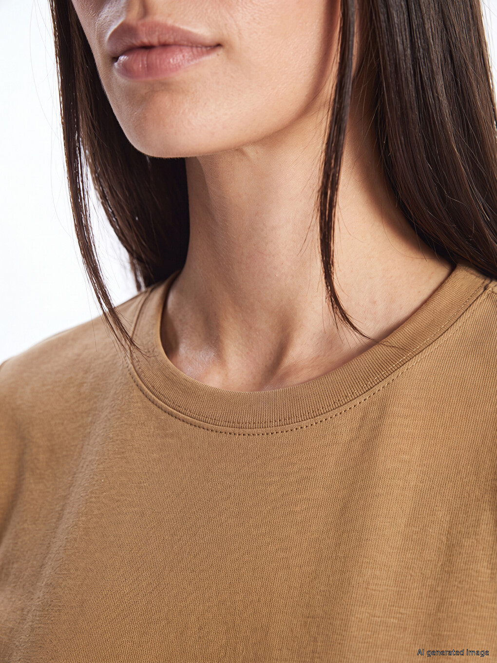 Crew Neck Soft Touch Women's T-shirt-2