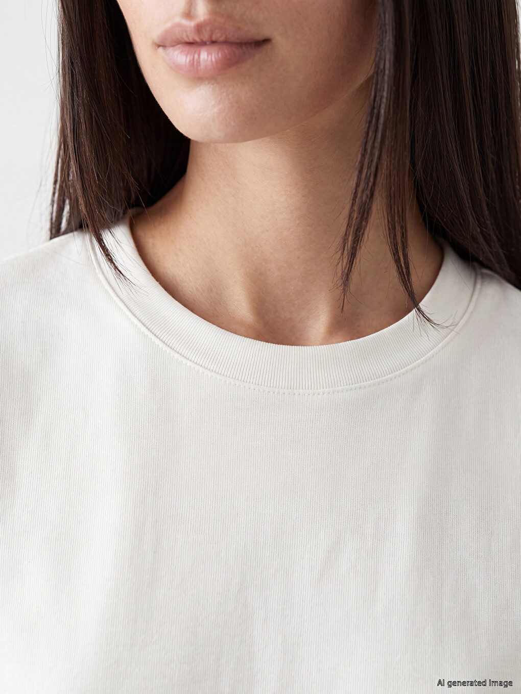 Crew Neck Soft Touch Women's T-shirt-2