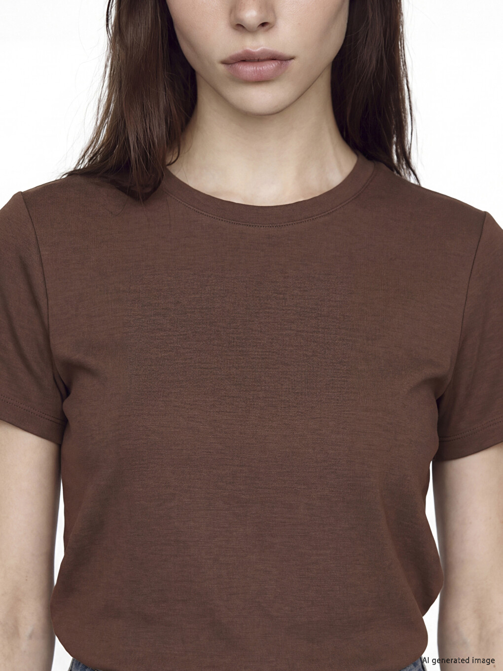 Crew Neck Soft Touch Women's T-shirt-2