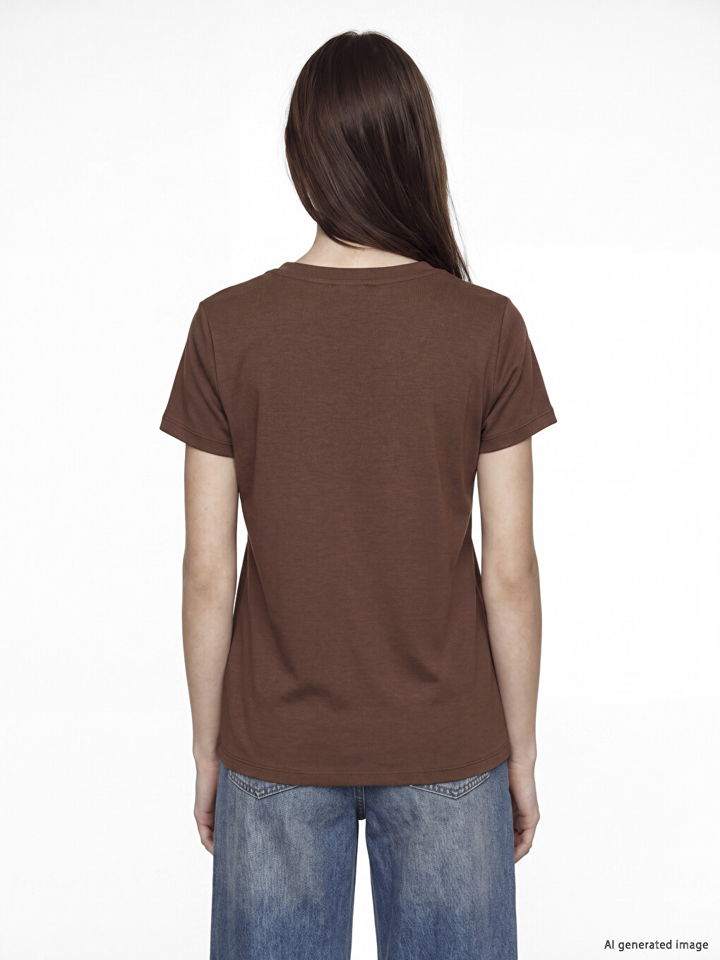 Crew Neck Soft Touch Women's T-shirt-3