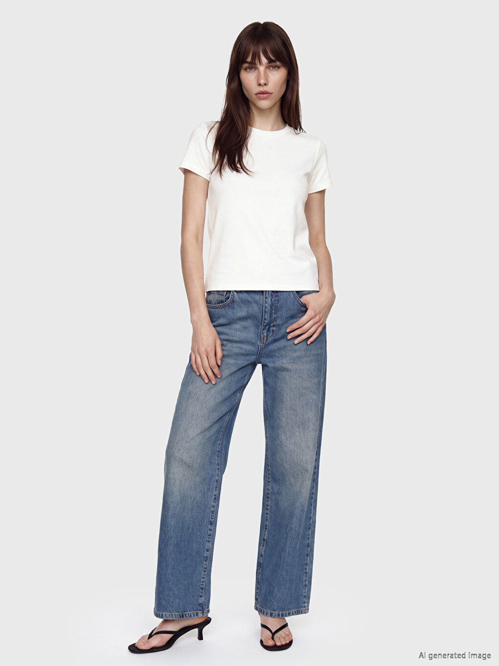 Crew Neck Soft Touch Women's T-shirt-1