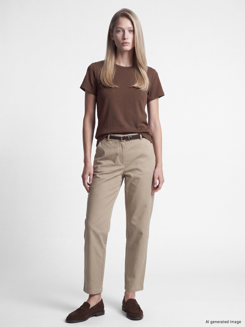 Crew Neck Soft Touch Women's T-shirt-1