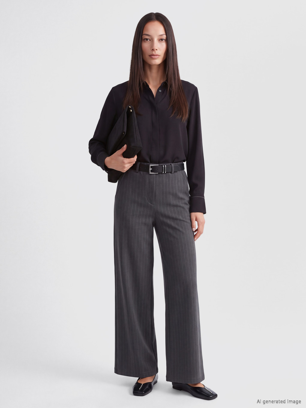 Embroidered Poplin Women's Shirt-1